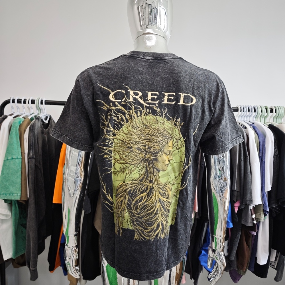 Oversized Black Creed Shirt (S-L)